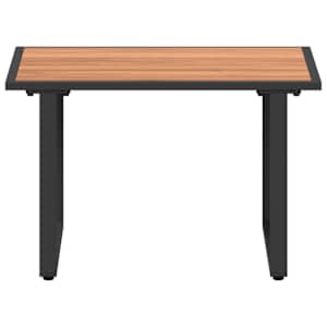Konferenční stolek Černá a hnědá 55 x 55 x 35 cm - obrázek 6