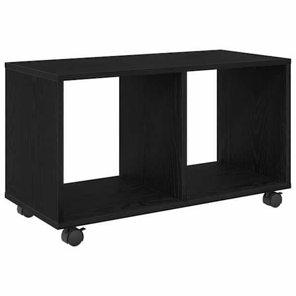 vidaXL Otsalaud Must tamm 72 x 33 x 42,5 cm Tehispuit