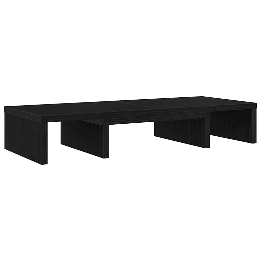 vidaXL Eck-Monitorständer Schwarz 49x28x10,5 cm Monitorständer, (1-tlg vidaXL Eck-Monitorständer Schwarz 49x28x10,5 cm Monitorständer, (1-tlg