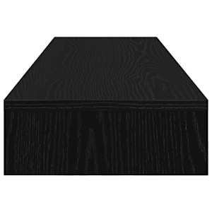 Stojan na monitor černý dub 100 x 27 x 10 cm, konstrukční dřevo - obrázek 6