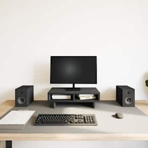 Stojan na monitor černý dub 50 x 27 x 15 cm, konstrukční dřevo - obrázek 3