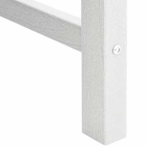 Zahradní lavice Bílá 120 x 59 x 88 cm HDPE - obrázek 10