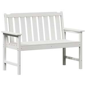 vidaXL Aiapink Valge 120 x 59 x 88 cm HDPE