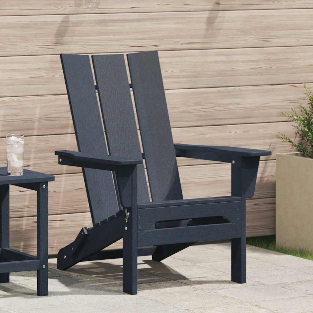 Стол Adirondack на  Тъмносин 74.5x80.5x90 см HDPE