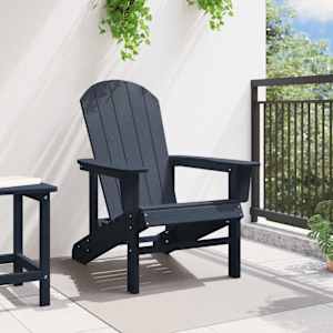 Adirondack židle Námořnická modrá 82 x 74 x 92 cm HDPE - obrázek 3