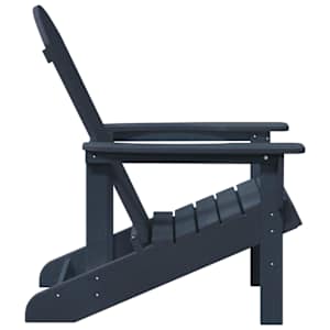 Adirondack židle Námořnická modrá 82 x 74 x 92 cm HDPE - obrázek 5