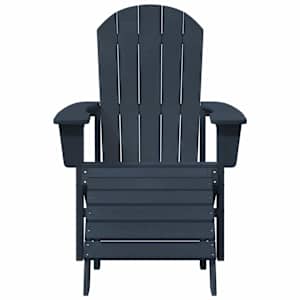 Adirondack židle Námořnická modrá 82 x 74 x 92 cm HDPE - obrázek 4