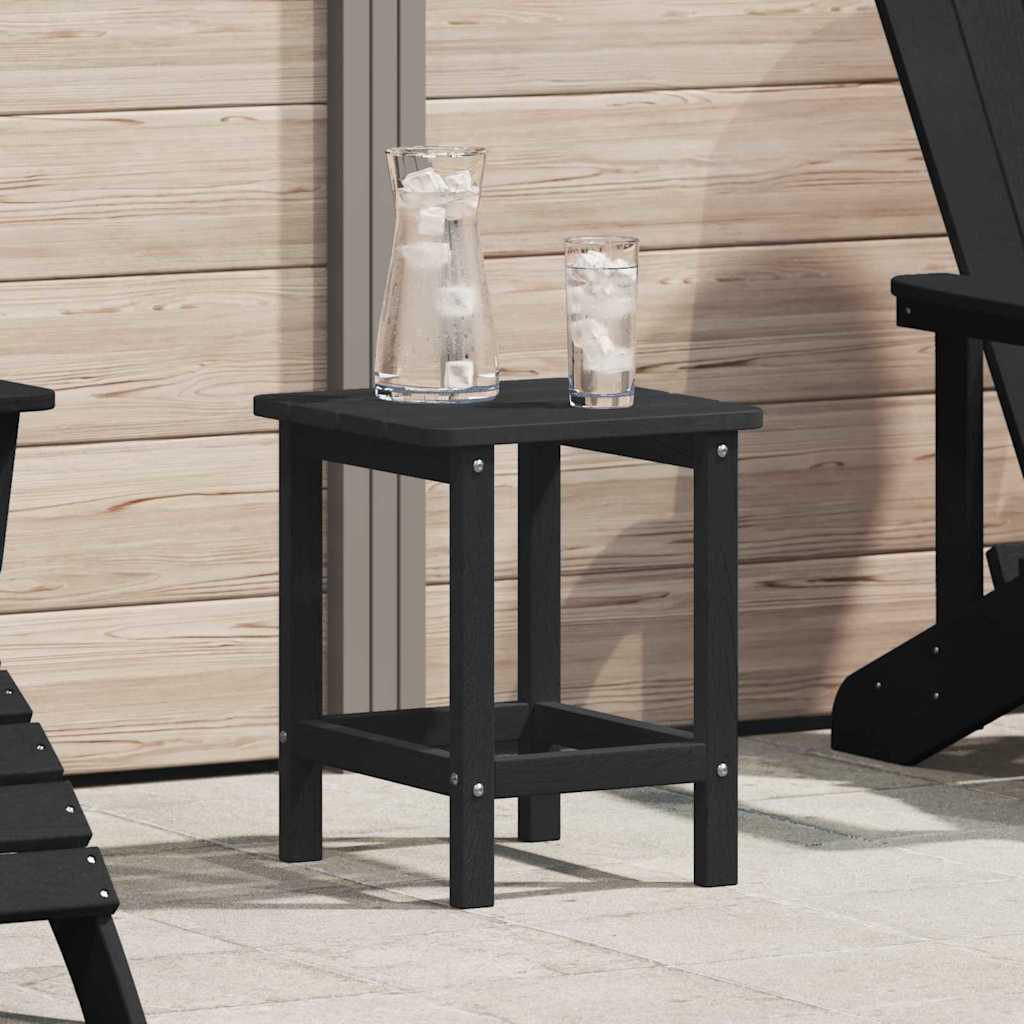 Странична масичка Adirondack на Черна 38x38x45 см HDPE