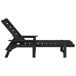 Slunečník Černá 195,5 x 53 x 98,5 cm HDPE - obrázek 5