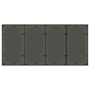 Zahradní jídelní souprava 7 pcs Černá polyratan - obrázek 8