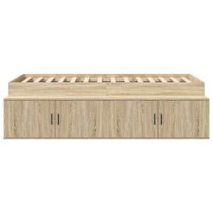 Rám postele se zásuvkou Sonoma dub 70 x 190 cm kompozitní dřevo - obrázek 5