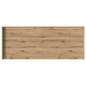 Rám postele Artisanový dub 98.5 x 200 cm kompozitní dřevo - obrázek 8