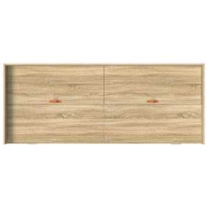 Rám postele s čelo Sonoma dub 70 x 190 cm kompozitní dřevo - obrázek 8