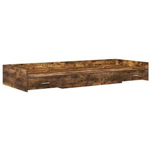 Rám postele s čelo Staré dřevo 70 x 190 cm kompozitní dřevo - obrázek 4