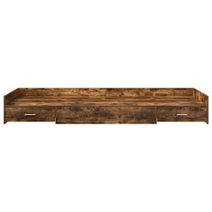Rám postele s čelo Staré dřevo 70 x 190 cm kompozitní dřevo - obrázek 5