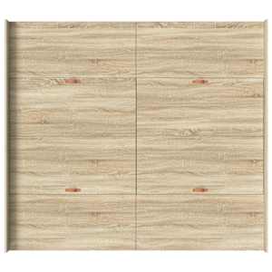 Rám postele s úložným prostorem s čelo Sonoma dub 200 x 200 cm - obrázek 8