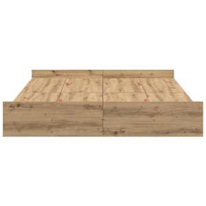 Rám postele s úložným prostorem Artisanový dub 160 x 200 cm - obrázek 7