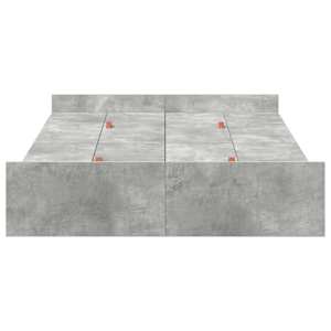 Rám postele s úložným prostorem Betonově šedá 120 x 200 cm - obrázek 6