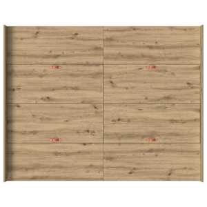 Rám postele s úložným prostorem Artisanový dub 140 x 190 cm - obrázek 9