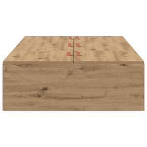 Rám postele s úložným prostorem Artisanový dub 80 x 200 cm - obrázek 6