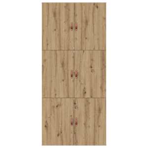 Rám postele s úložným prostorem Artisanový dub 80 x 200 cm - obrázek 9