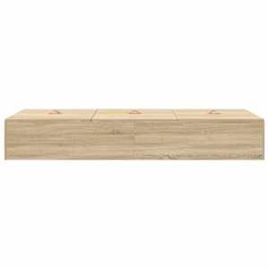 Rám postele s úložným prostorem Sonoma dub 100 x 200 cm - obrázek 7
