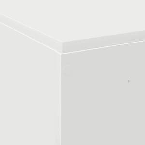 Rám postele s úložným prostorem s úložištěm Bílá 200 x 200 cm - obrázek 12