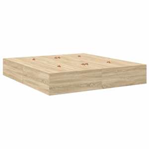 Rám postele s úložným prostorem Sonoma dub 200 x 200 cm - obrázek 8