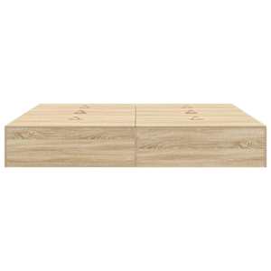 Rám postele s úložným prostorem Sonoma dub 200 x 200 cm - obrázek 7