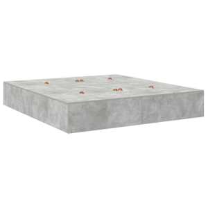 Rám postele s úložným prostorem Betonově šedá 200 x 200 cm - obrázek 5