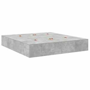 Rám postele s úložným prostorem Betonově šedá 200 x 200 cm - obrázek 8