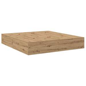 Rám postele s úložným prostorem Artisanový dub 200 x 200 cm - obrázek 8