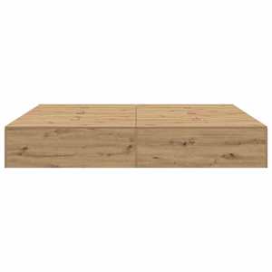 Rám postele s úložným prostorem Artisanový dub 200 x 200 cm - obrázek 7