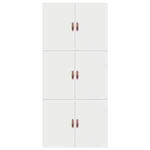 Rám postele s úložným prostorem s úložištěm Bílá 90 x 190 cm - obrázek 9