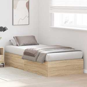 Rám postele s úložným prostorem Sonoma dub 70 x 190 cm - obrázek 4
