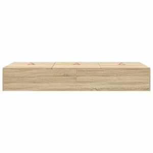 Rám postele s úložným prostorem Sonoma dub 70 x 190 cm - obrázek 7