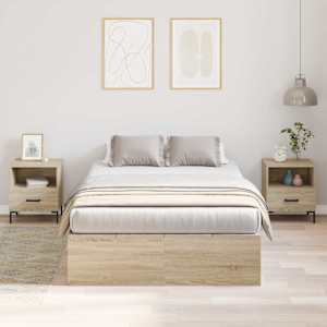 Rám postele s úložným prostorem Sonoma dub 120 x 190 cm - obrázek 4