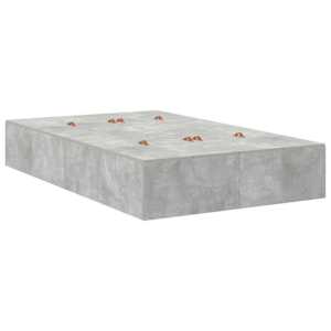 Rám postele s úložným prostorem Betonově šedá 120 x 190 cm - obrázek 8