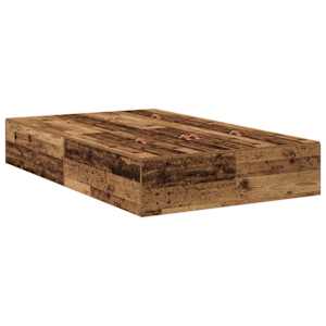Rám postele s úložným prostorem Staré dřevo 120 x 190 cm - obrázek 8