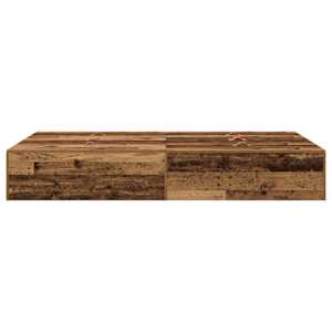 Rám postele s úložným prostorem Staré dřevo 120 x 190 cm - obrázek 7
