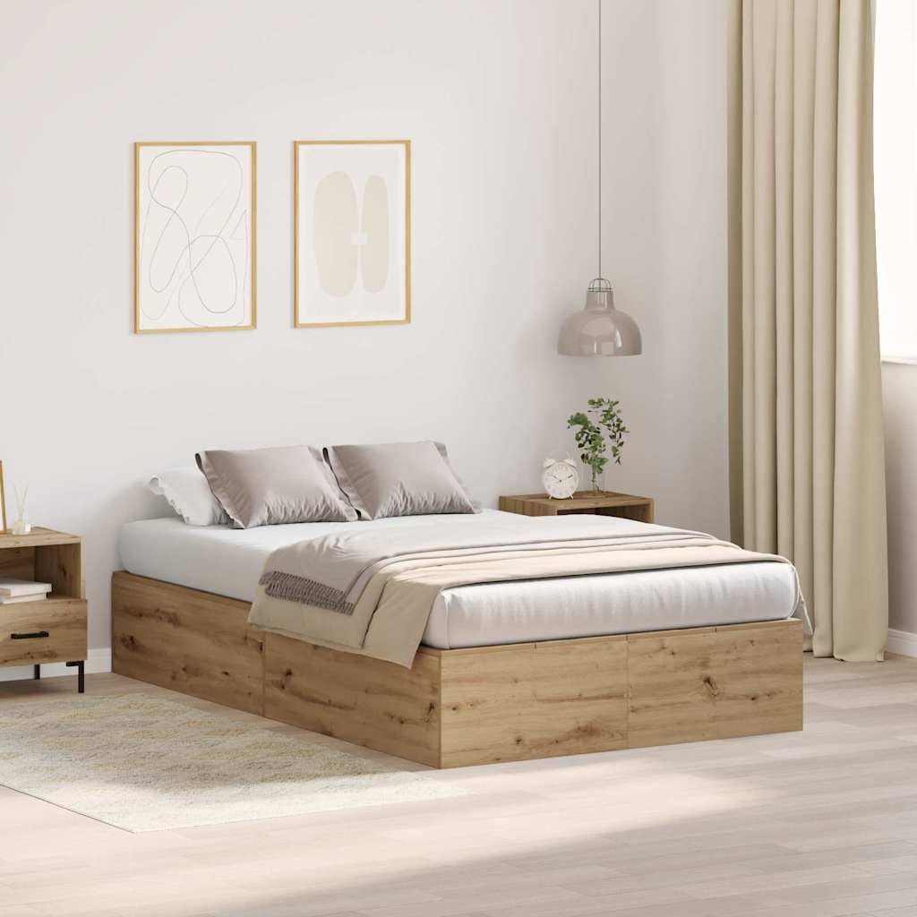 Hoiuvoodi raam Artisan Oak 120x190 cm