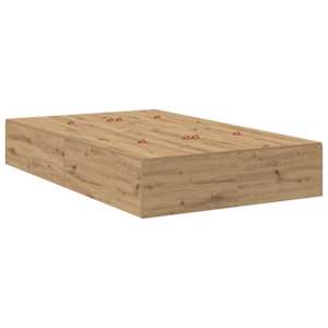 Rám postele s úložným prostorem Artisanový dub 120 x 190 cm - obrázek 5