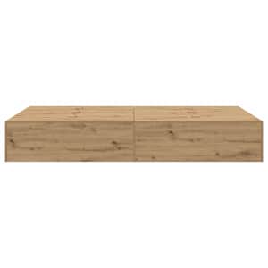 Rám postele s úložným prostorem Artisanový dub 120 x 190 cm - obrázek 7