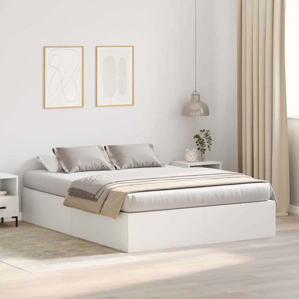Hoidmisvoodi Raam Valge 135x190 cm