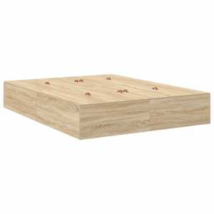 Rám postele s úložným prostorem Sonoma dub 135 x 190 cm - obrázek 5