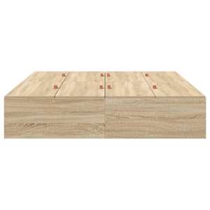 Rám postele s úložným prostorem Sonoma dub 135 x 190 cm - obrázek 6