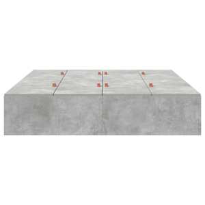 Rám postele s úložným prostorem Betonově šedá 135 x 190 cm - obrázek 6
