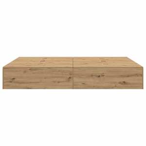 Rám postele s úložným prostorem Artisanový dub 135 x 190 cm - obrázek 7