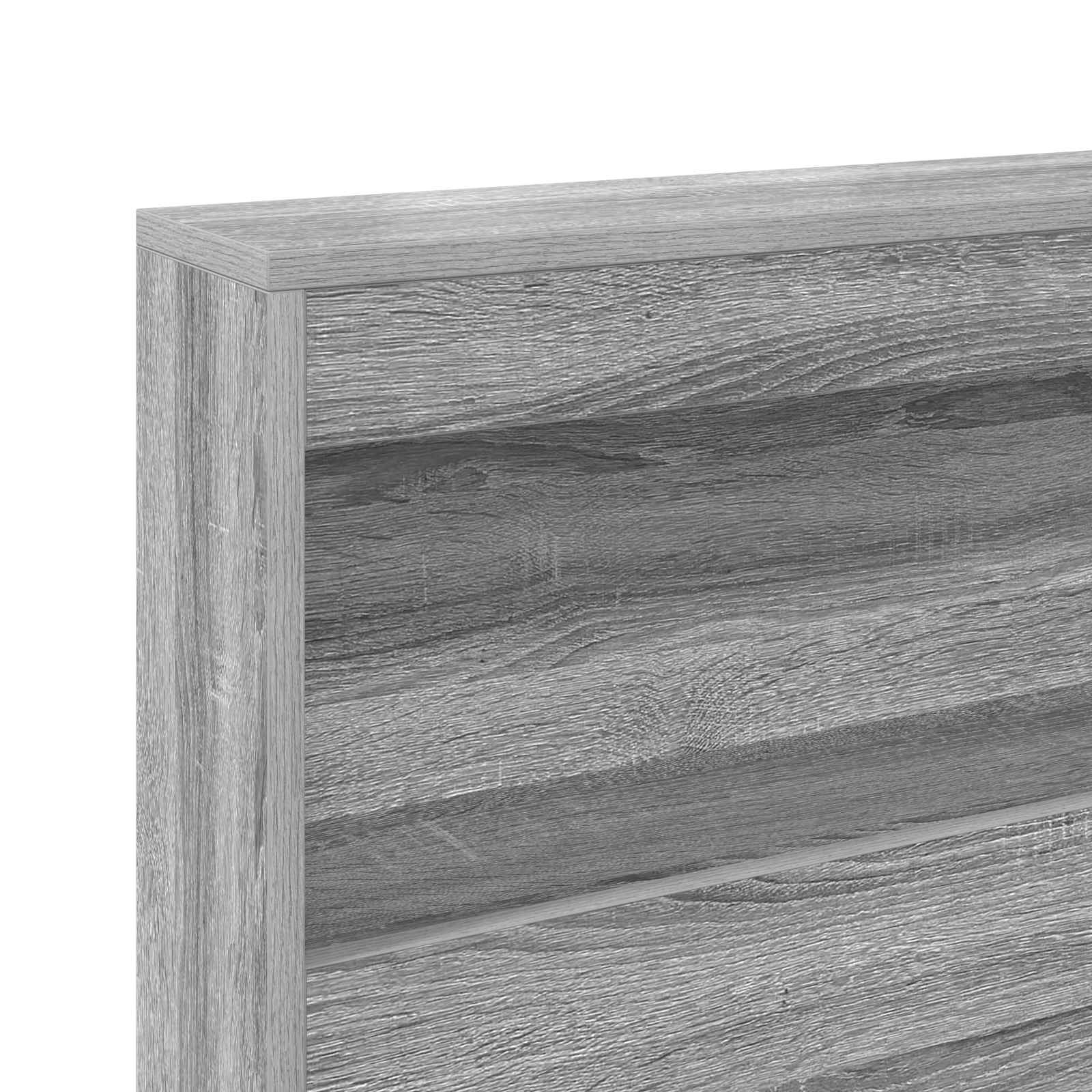 Säilytyspääty hyllyllä Harmaa Sonoma 100 cm Tekninen puu - Image 9