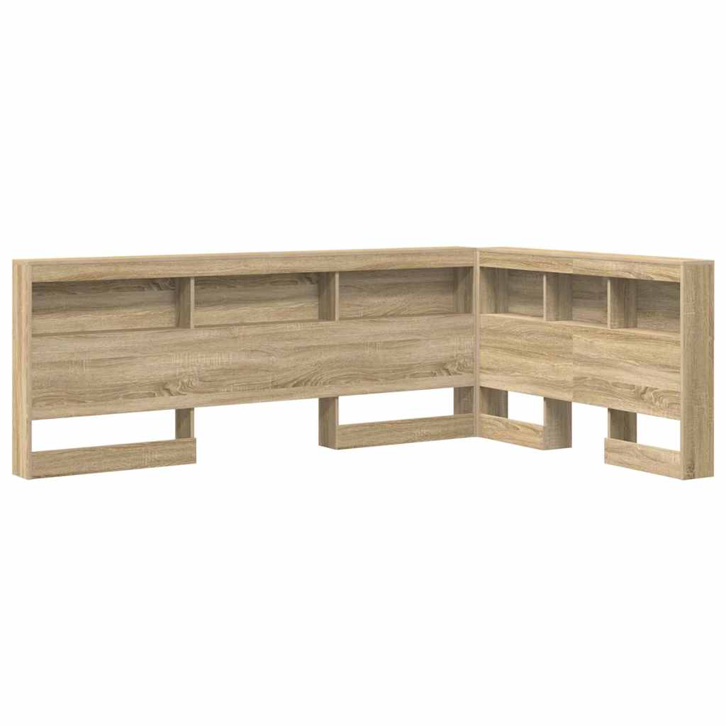 Säilytyspääty hyllyllä päätyllä säilytystilassa Sonoma tammi 120 cm Tekninen puu
